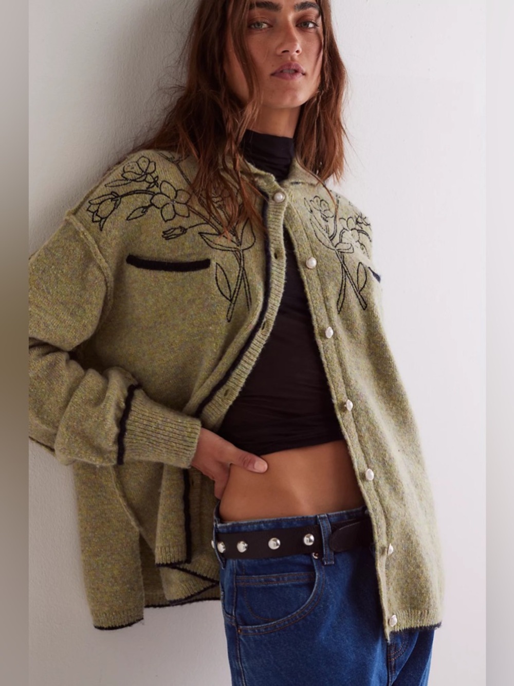 Free People We The Free Wildflower Cardi